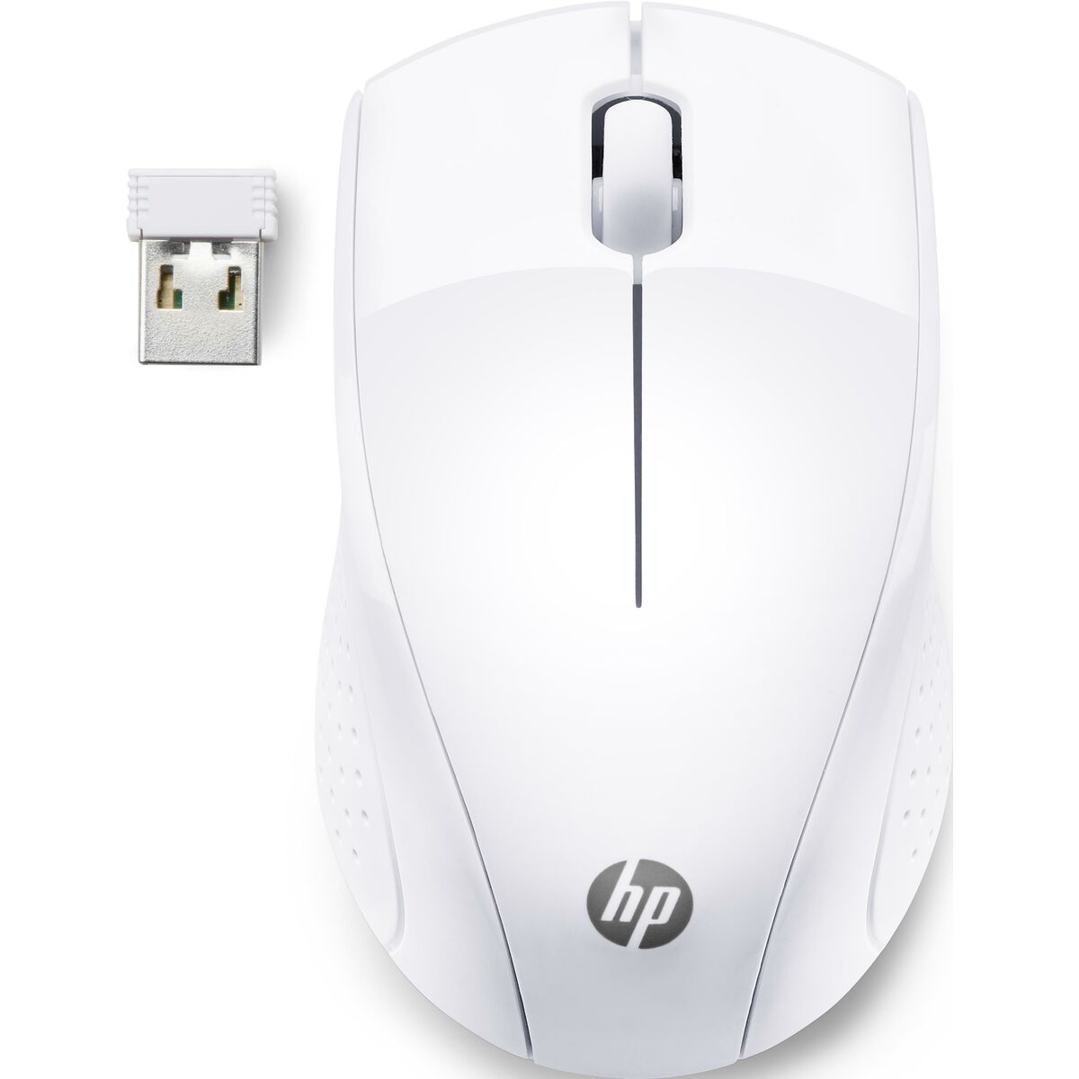Rato sem Fios HP 220 Branco 1600 dpi